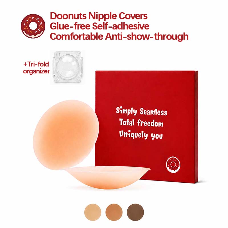 Nipple Cover Pasties - DOONUTS BODY Cubrepezones de Silicona Médica