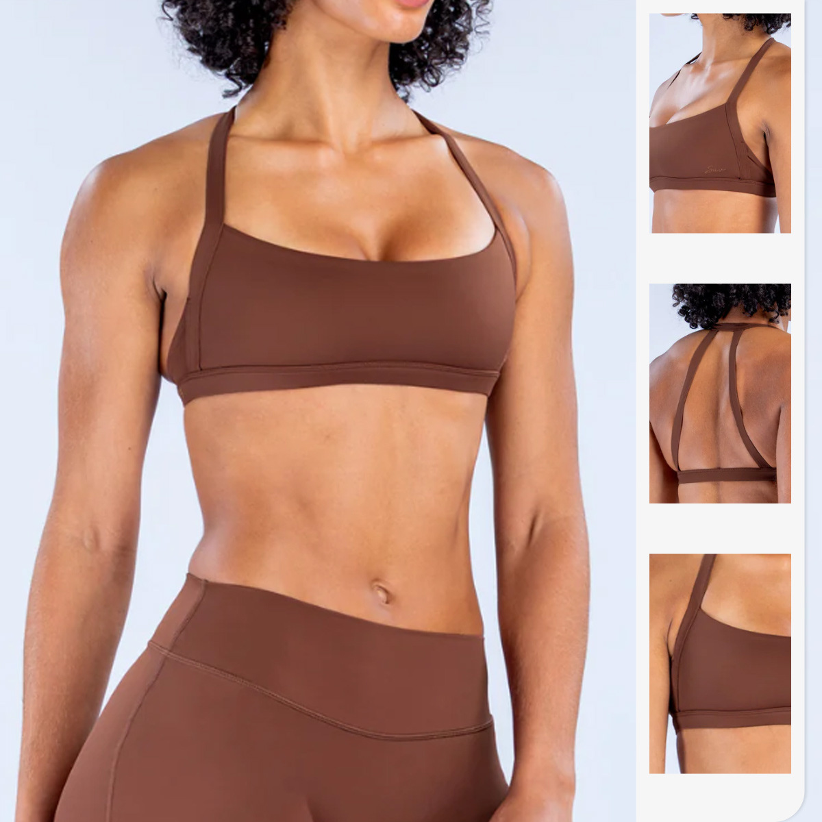 Push Up Bra Padded - Sujetador Deportivo de Yoga para Mujer,