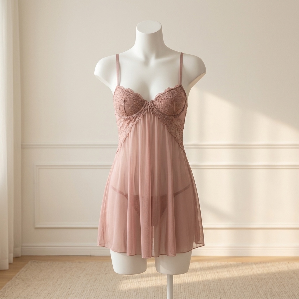 Camisón de encaje para mujer,  - Babydoll Chemise Night reseña y precio