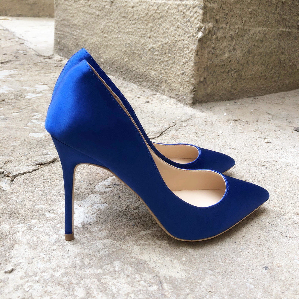 Veowalk-zapatos de tacón alto  - Slip Dress Satin reseña y precio