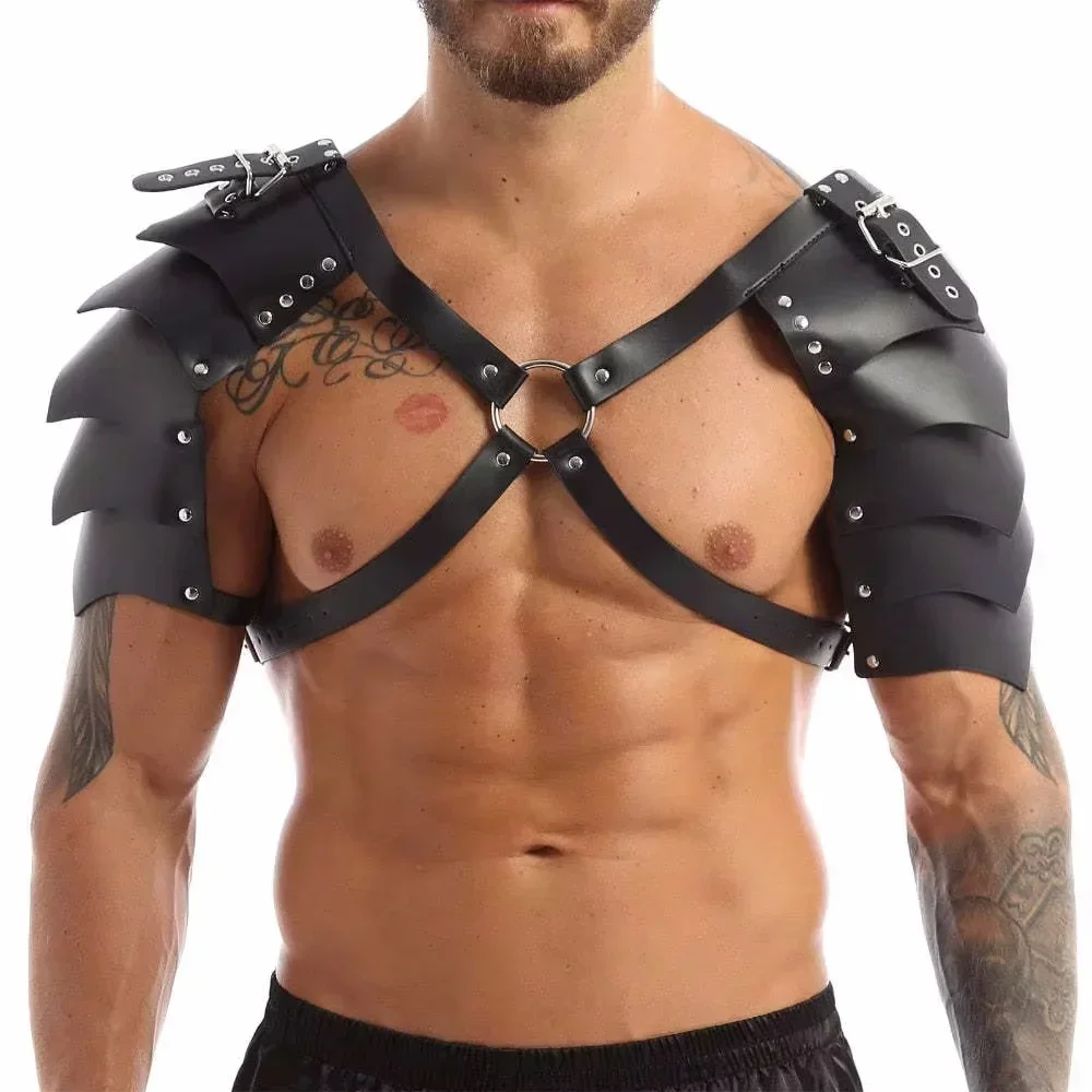 Arnés de cuero PU de caballero - Garter Belt Set reseña y precio
