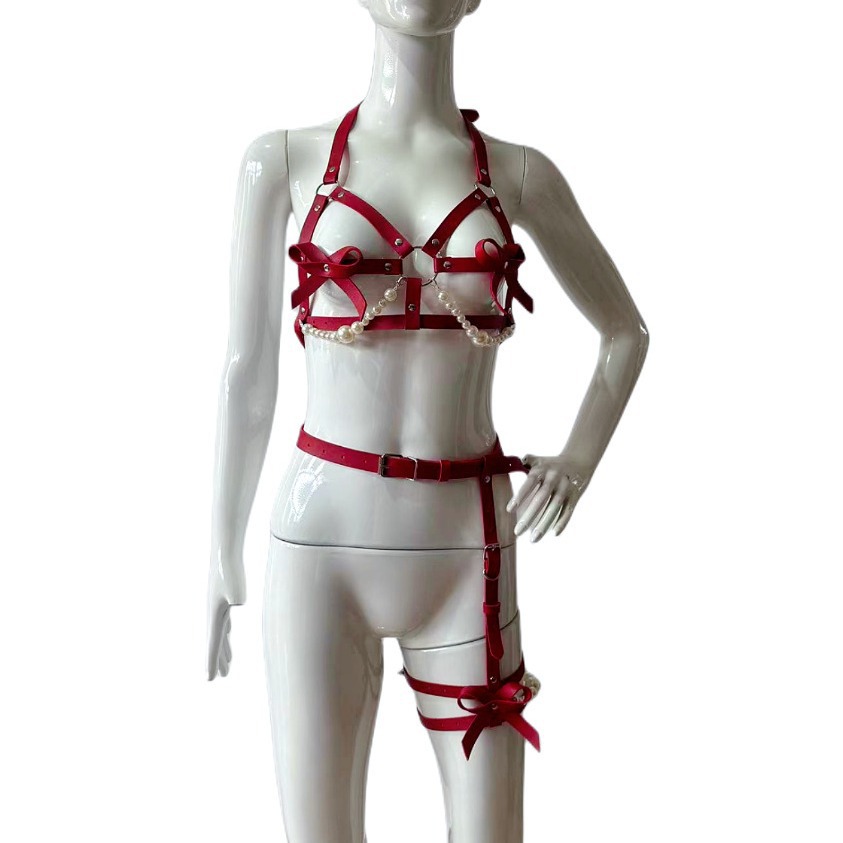 Conjunto de arnés de cuero Sex - Garter Belt Set reseña y precio